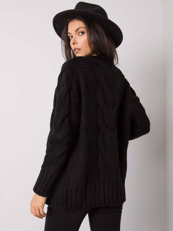 LC-SW-A1.28X Paris cardigan - negru