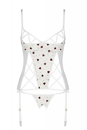 Lovelia Corset gorset damski Passion biały