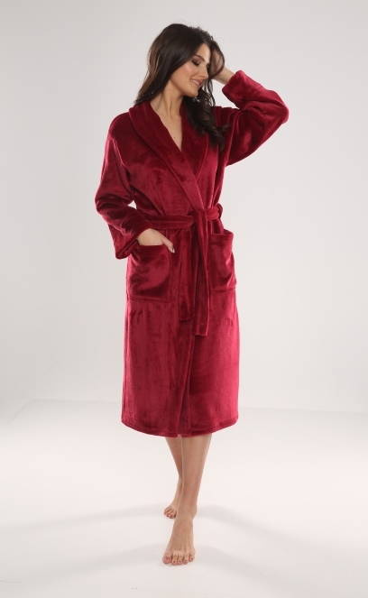 628 Abigail Halat de baie lung Forex pentru femei - maro