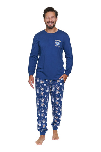 Pijamale bărbați Doctor Nap 7511 Nap Mode 100% bumbac, lungi, homewear