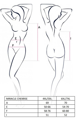 Miracle Chemise koszulka damska Passion czarny