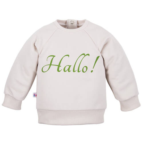 Hanorac Hello World Eevi - ecru