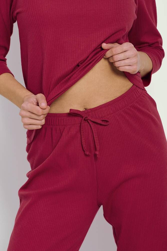 3355 Pijamale dama Berry Taro - visiniu