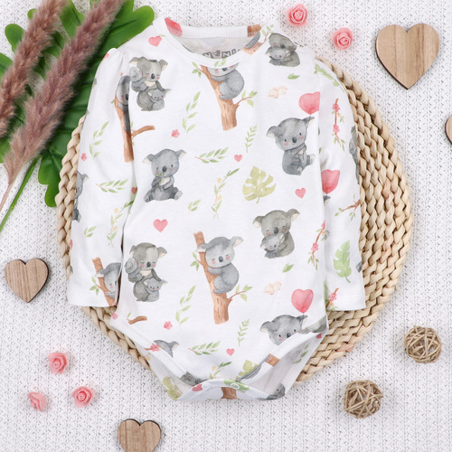 Body Nini 100% Koala bumbac organic, fabricat în Polonia