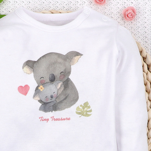 Body Nini 100% Koala bumbac organic, fabricat în Polonia