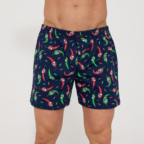 Boxeri bărbați Cornette Classic 001/192 bumbac – boxeri lejeri cu nasture