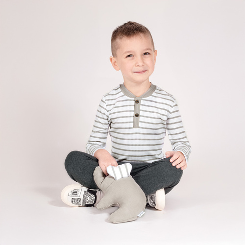 214140 Muki Bluză din bumbac cu mâneci lungi Nicol