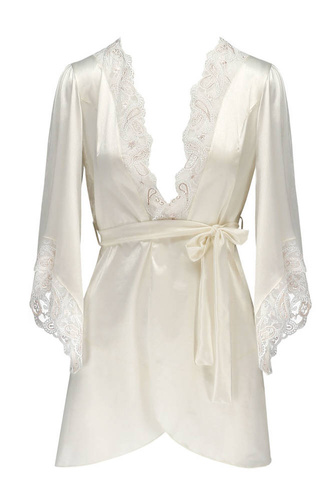 Inoe Peignoir Szlafrok damski Casmir ecru 