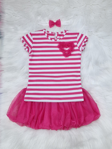 Fusta din tul Gracja Bambarillo, amarant