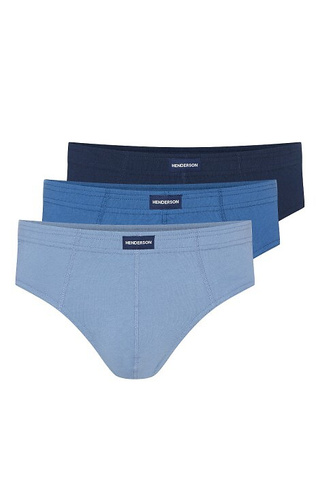 1446 K670 Chiloți bărbătești Henderson din bumbac, 3 bucăți într-o cutie