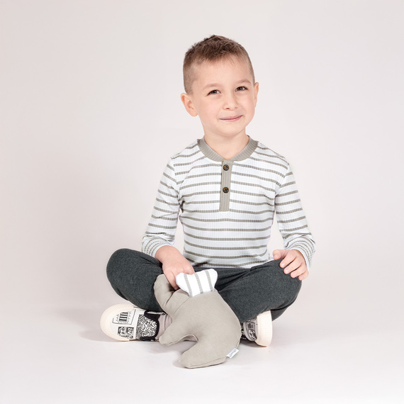 214140 Muki Bluză din bumbac cu mâneci lungi Nicol