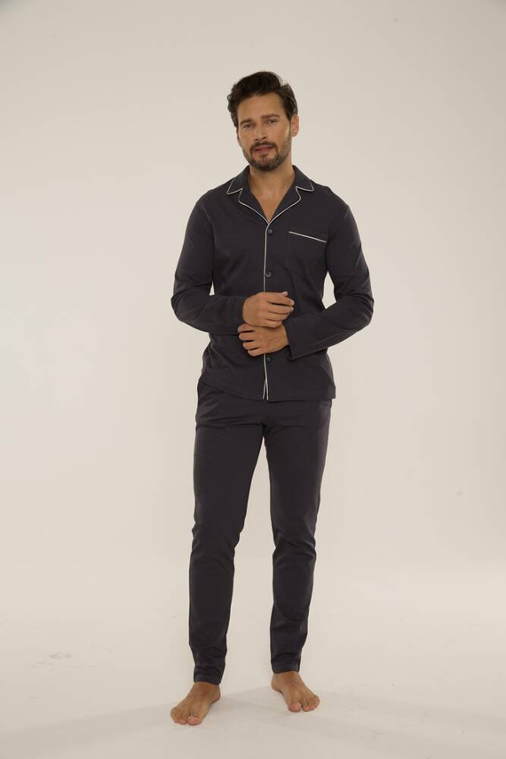 729 Norberto Pijama pentru bărbați De Lafense - grafit