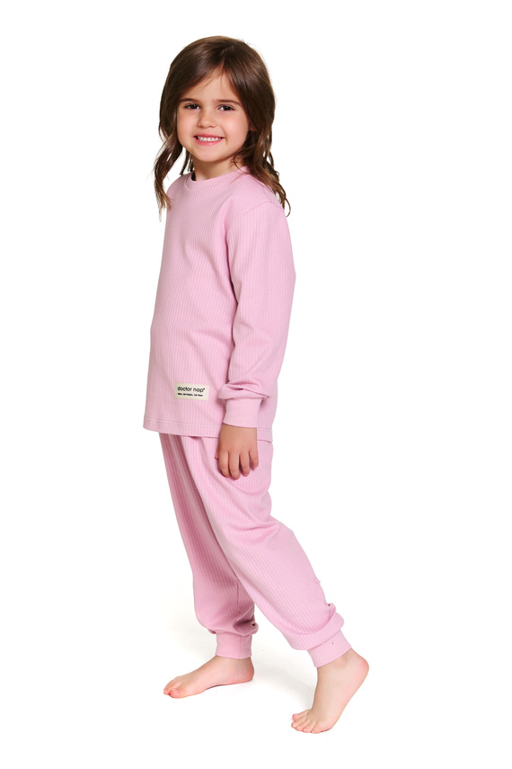7351 Pijamale copii bumbac Doctor Nap - confort clasic - papaya