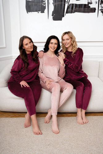 Set pentru femei Akara Italian Fashion - roz pudră 