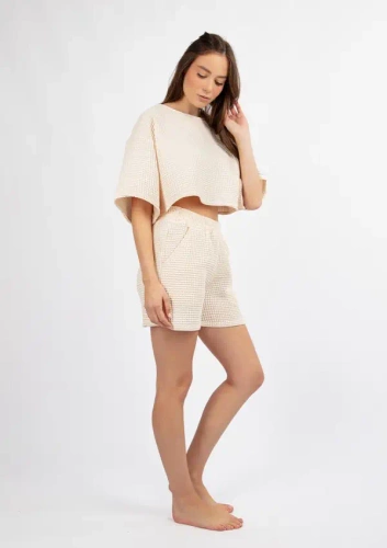 DK-K-W01 Set femei Dkaren - ecru