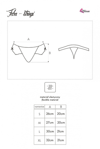 Feba Stringi damskie LivCo Corsetti Fashion 