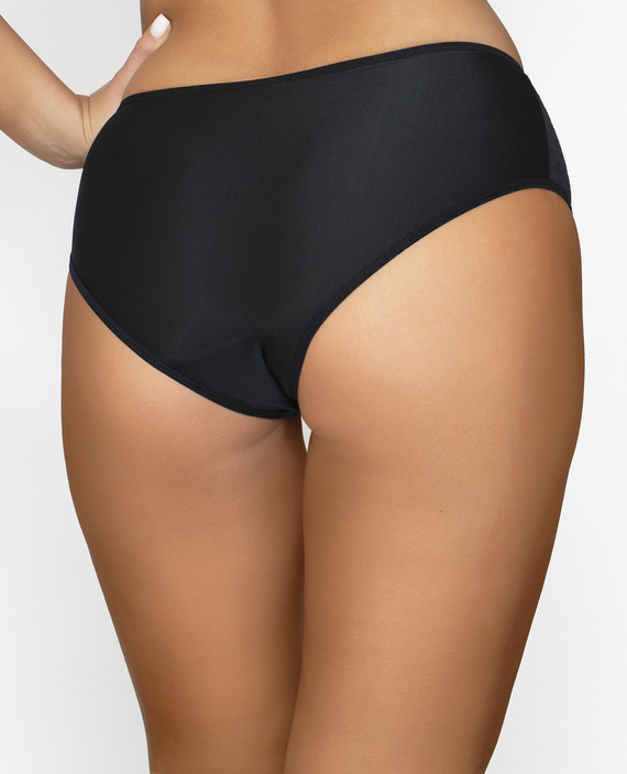 Sylvie chiloți cu talie înaltă pentru femei PariPari - negru