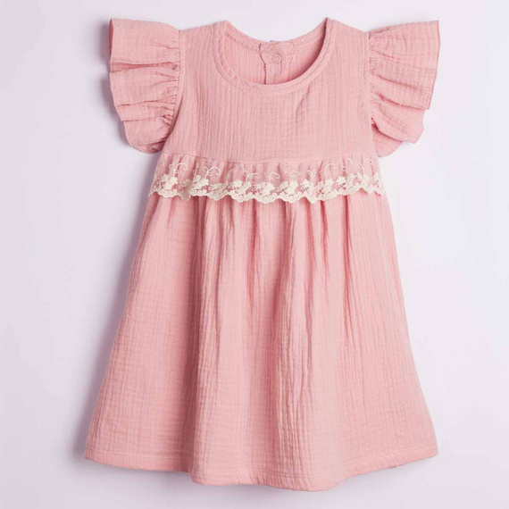 Nicol 224256 Rochie din mușelin pentru fete 100% bumbac pentru vară