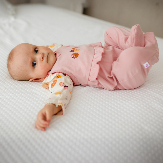 Costum de dormit pentru copii Fluffy Tails Eevi – roz, bumbac