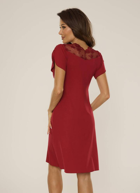 754 Cămașă de noapte Lilian De Lafense - burgundy