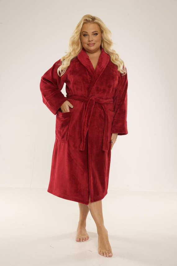 628 Abigail Halat de baie lung Forex pentru femei - maro