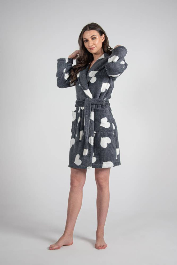 671 Hearts Halat scurt pentru femei Forex - grafit