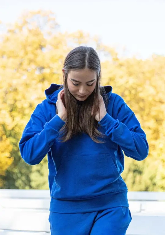 DK-K-B8 Set trening dama Dkaren - albastru