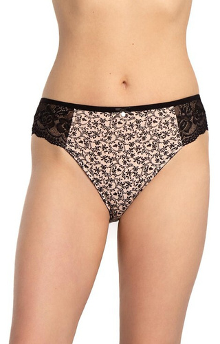 L-1587 Slip de damă Lama, pachet de două, 95% bumbac, confortabil și clasic