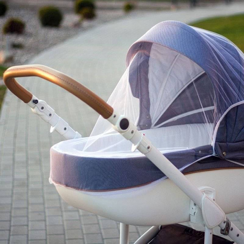 ALA0446 Moskitiera do wózka Akuku czarny