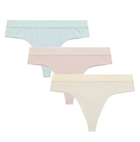 3CLP-013 Tanga Tanga dama Atlantic - bej-vanilie-albastru