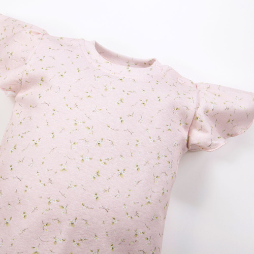 Bluză cu mânecă scurtă Meadow Eevi - roz