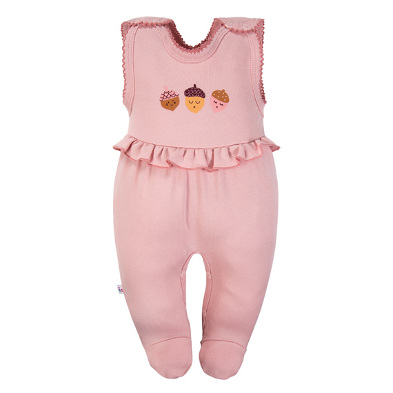 Costum de dormit pentru copii Fluffy Tails Eevi – roz, bumbac