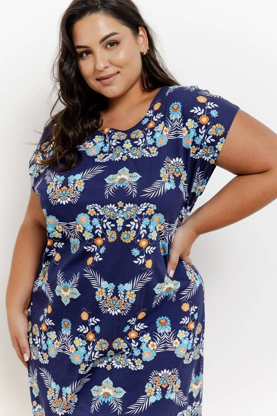 3363 Cămașă de damă Jodie Taro - bleumarin