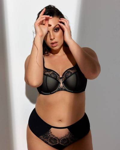 K 647 Alicante Sutien semipadded Gorsenia- negru