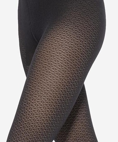 Colanti dama Loretta 159 Gatta - cu model, 50 den, mat - nero