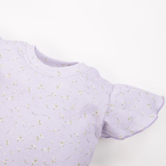 Bluză cu mânecă scurtă Meadow Eevi - mov