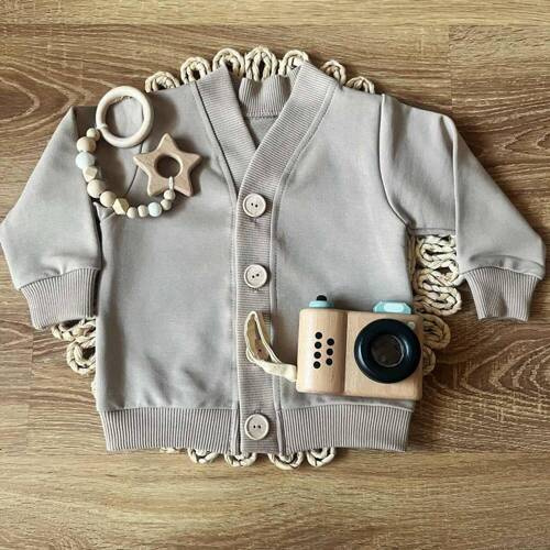 MD012 Cardigan bebe Mamatti - bej