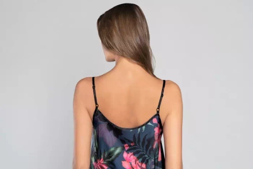 Amazonia Pijama slim-fit pentru femei, pantaloni scurți Italian Fashion - print