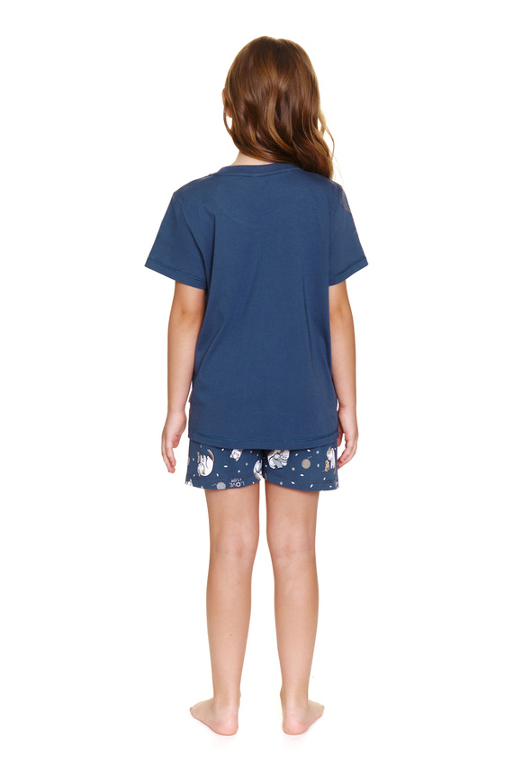 7205 "Cat club" Pijamale pentru copii unisex Doctor Nap - albastru intens