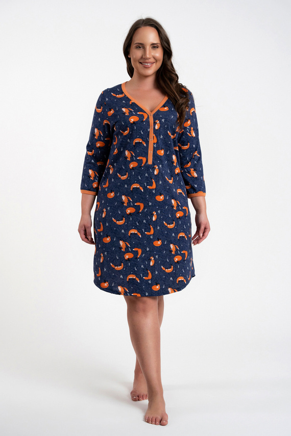 Cămașă de noapte Wasilla și halat de alăptare Italian Fashion