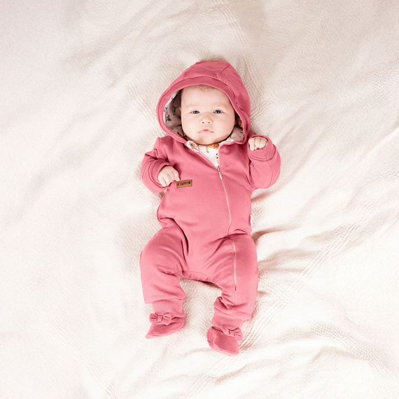 216267 Trening Lala Nicol – Pantofi roz pentru bebeluși cu fundă, mărimea 56-68