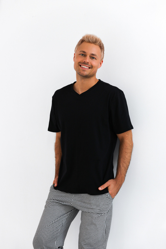 Pedro Pijama pentru bărbați Sensis - negru