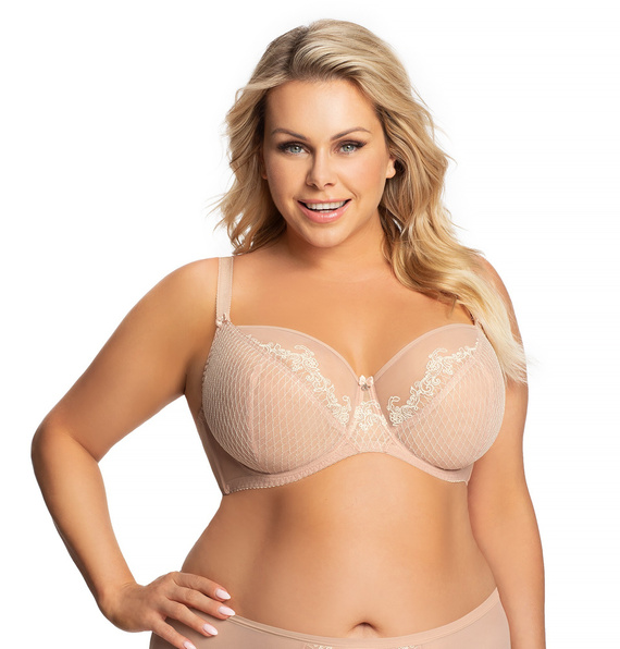 K 689 Blanche Soft Bras Gorsenia - roz pudră
