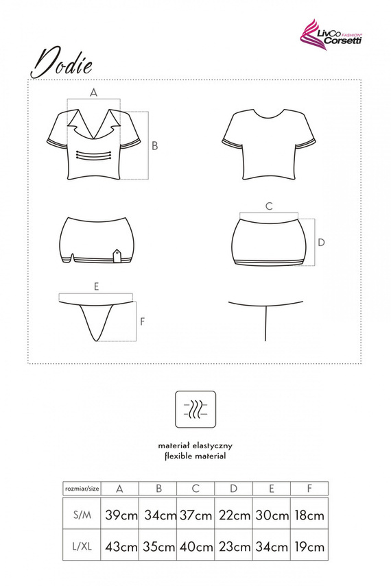 Dodie LC 30615 Kostium LivCo Corsetti Fashion