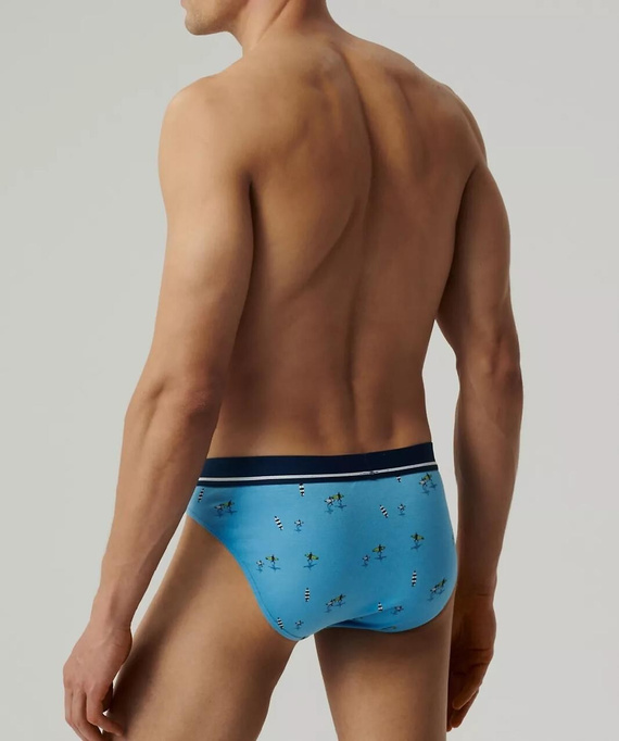 Slip bărbați 3MP-196 Atlantic - albastru