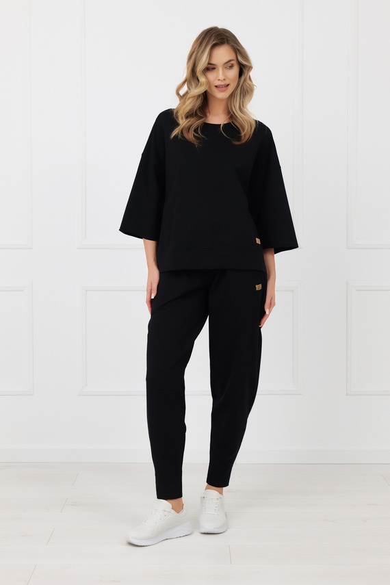 Pantaloni Kaori Italian Fashion 220 g/m² bumbac elastan