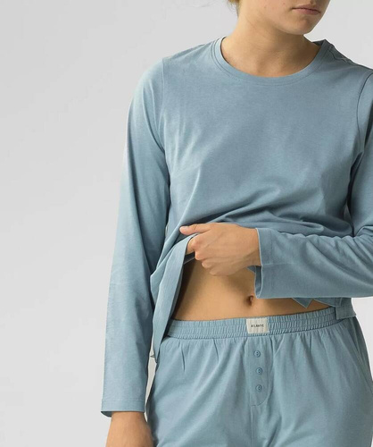 NLP-479 Pijamale Atlantic pentru femei - albastru oțel