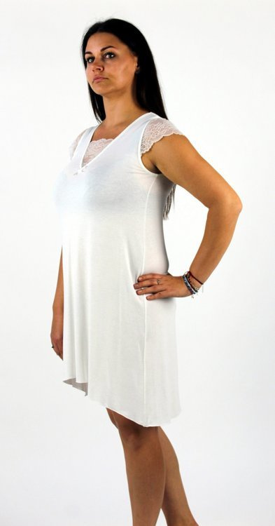 340 Cămașă de noapte Fanny Forex - alb