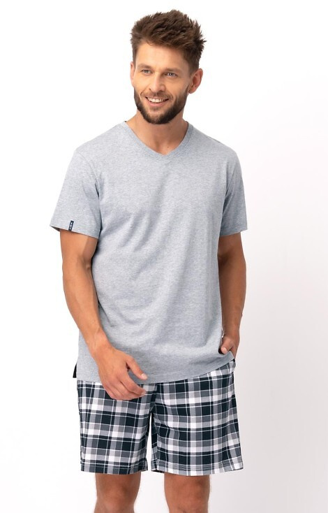 Pijamale pentru bărbați MNS 460 Key - gri