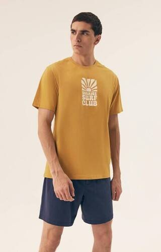 42600 Pijamale pentru bărbați Sun Henderson - galbenă